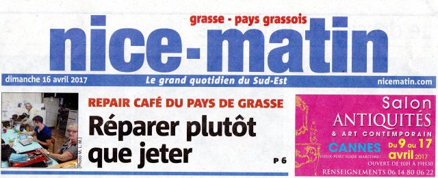 Une Nice-Matin 16 avril 2017