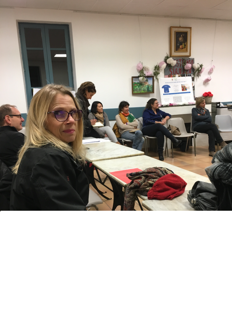 Le Repair Café pays de Grasse sous la houlette de sa présidente, Pascale, participe à la réunion "objectif zéro déchet" organisée par Constance représentante des Graines et du sens